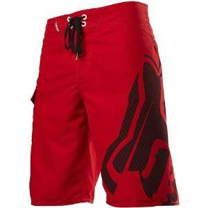   Blitz Mens Boardshort Beach Swimming Shorts   Color Red, Size W30