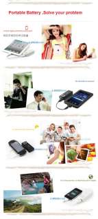   4800mAh Portable Power Bank Backup Battery Charger for iPhone 4S PSP