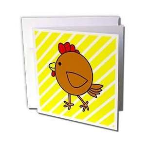  Janna Salak Designs Farm Animals   Chicken Dance Brown 