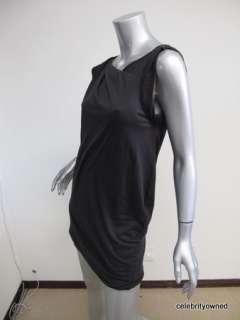 Phillip Lim Black Asymmetrical Sleeve Dress XS  