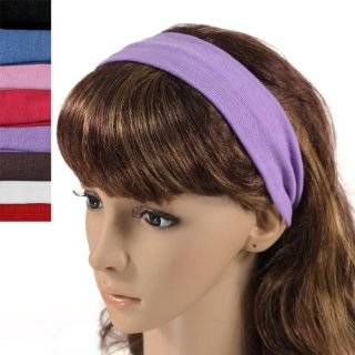  Nylon Stretch Fabric Headbands Sample Pack15 Pieces Arts 