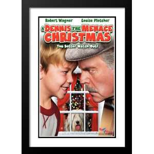 Dennis the Menace Christmas 32x45 Framed and Double Matted Movie 