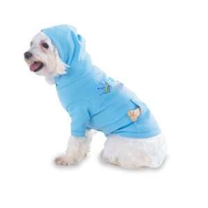   Chelsea Hooded (Hoody) T Shirt with pocket for your Dog or Cat MEDIUM