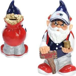   England Patriots Official NFL Good Luck Gnome Bank