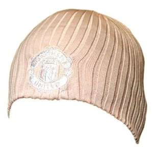   MAnchester Pink United Beanie Hat   New with Tags