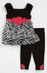 Sweet Heart Rose Zebra Dress & Leggings (Infant) $26.00