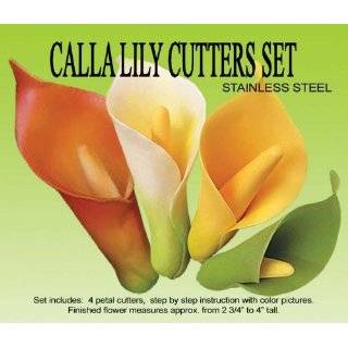  FMM Sugarcraft Flower Cutter & Veiner Set   Arum / Cala 