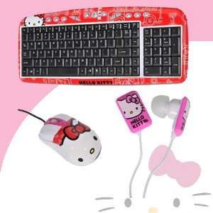   Kitty In Ear Buds (Pink/White) #11409 HK DavisMAX Bundle Electronics
