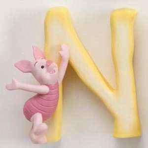   Pooh & Friends Magnetic Alphabet Letter N NEW