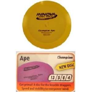  Ape Champion Plastic Innova Disc Golf Toys & Games