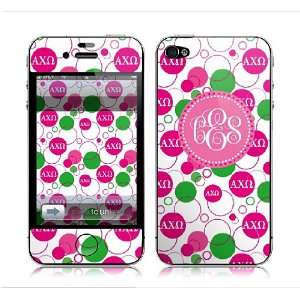  Tech Skin   Bubbles Alpha Chi Omega Cell Phones 