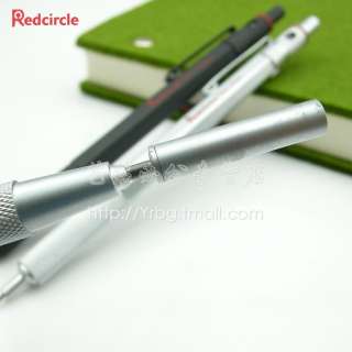 Red Circle (2.0/0.7/0.5/0.3mm) Metal Lead Holder Mechanical Pencil for 
