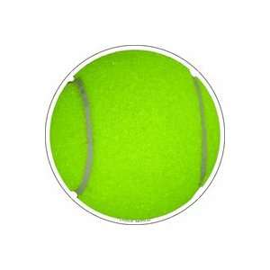 Tennis Ball 5.75 Circle Car Magnet