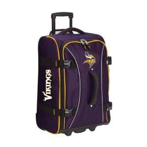  Minnesota Vikings Rolling Carry On Suitcase Sports 