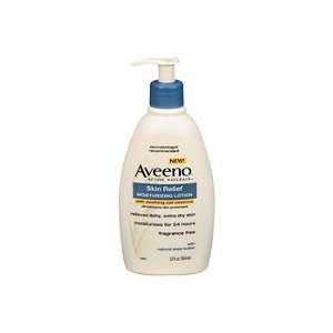 Aveeno Skin Relief Fragrance Free Moisturizing Lotion (Quantity of 4)