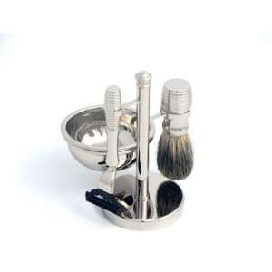 Deluxe Badger Stainless Shave Set