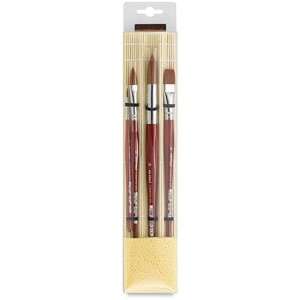   Brush Sets   CosmoTop Spin with Bamboo Mat, Set of 4