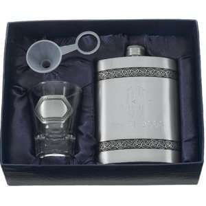  New   Viking Pewter Flask Gift Set   VSET401 Kitchen 
