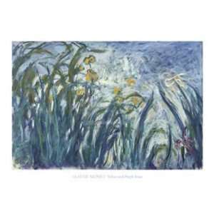  Claude Monet   Yellow and Purple Irises 1924 25