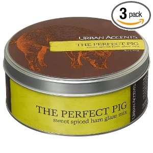 Urban Accents Perfect Pig Ham Glaze, 8 Ounce Tins (Pack of 3)  