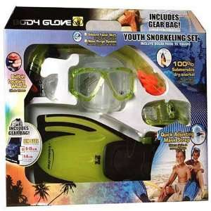  Body Glove Youth 9 13 S/M Silicone Snorkeling Set Sports 