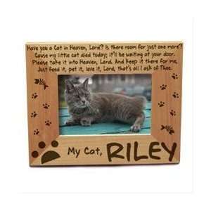  Have you a Cat in Heaven memorial frame personalized