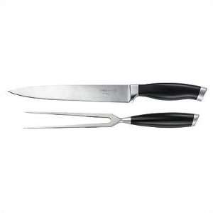   Contemporary Cutlery 8 Slicer and Carving Fork Set