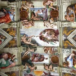  Sistine Chapel Ceiling 12 x 12 Paper Arts, Crafts 