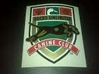 ducks unlimited canine club decal real new 