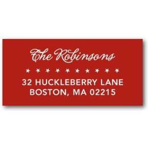  Holiday Return Address Labels   Holiday Banner By Petite 