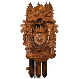  Adolf Herr Cuckoo Clock 8 day with music Black Forest 21 