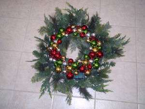 Frontgate Martha Stewart Christmas Ornament Wreath 30  