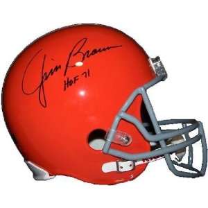  Jim Brown Autographed HOF 71 Cleveland Browns Fullsize 