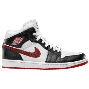 Jordan 1 Phat Mid   Mens   Basketball   Shoes   White/Black/Varsity 