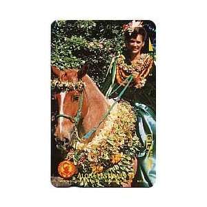  Collectible Phone Card Aloha Festivals 93   Pau Horse 
