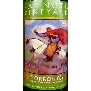  2006 Pannotia Vineyards Torrontes 750ml 750 ml Grocery 