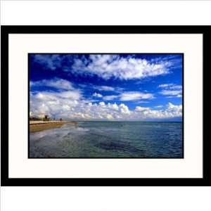 Florida, Key Biscayne Framed Photograph   Warren Flagler Frame Finish 