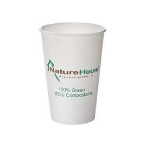  CUP,10OZ CMPSTBL,50PK,WHT