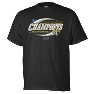 New Orleans Saints 2009 NFC Conference Champions Spin Cycle T Shirt 