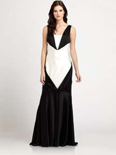 abs colorblock gown was $ 390 00 175 50 2