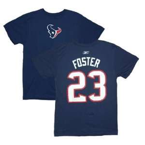  Houston Texans Arian Foster Name and Number Navy Jersey T 