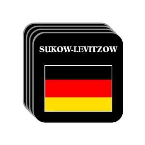  Germany   SUKOW LEVITZOW Set of 4 Mini Mousepad Coasters 