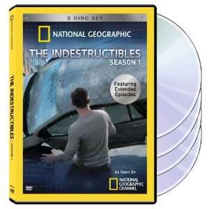  National Geographic The Indestructibles Season One 3 DVD 