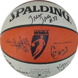 NY Liberty Team Signed WNBA Basketball   Autographed Basketballs 