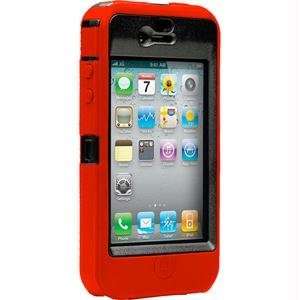  OtterBox Defender Series for Apple iPhone 4 Red on Black 