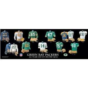  Green Bay Packers Evolution Team History Plaque Sports 