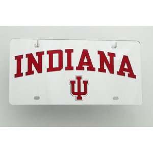  Indiana IU Hoosiers License Plate Automotive