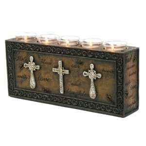 Cross Votive Holder   