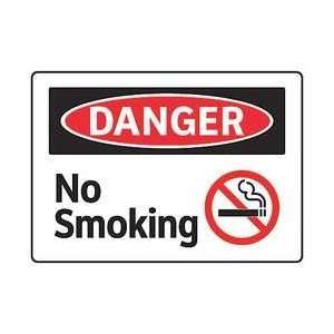   No Smoking Sign,7 X 10in,eng,surf   ELECTROMARK