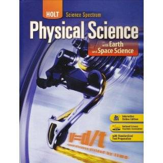  Holt Science Spectrum Physical Science (9780030664717 